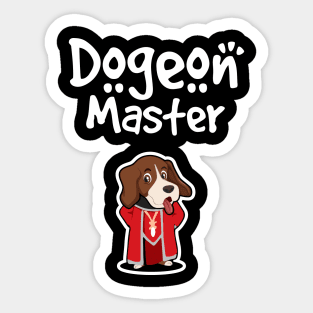 Dogeon Master Sticker